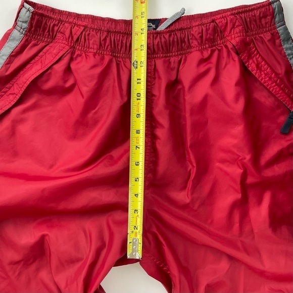 VINTAGE Abercrombie & Fitch Men's Red Paratrooper Gym Issue Pull On Pants XL - Picture 14 of 15